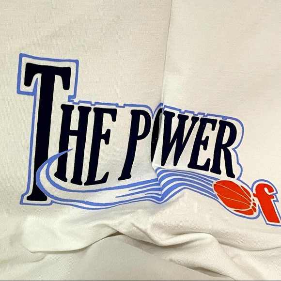 White Printed Front Adjustable Hem Round Neck Short Sleeves Medium Crop Top Tee - Picture 3 of 7